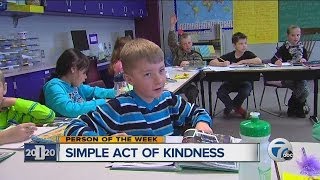 Simple act of kindness: student pays off school lunch debt