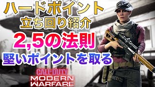 【COD:MW】ハードポイント立ち回り紹介。一番堅いポイントを取ろう！【MW講座】