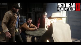 Immersive RDR2: A Quiet Gamble with Reverend Swanson | No HUD, Atmospheric Playthrough