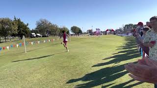 2021 TAPPS 6A Cross Country Championship - Ben Tijerina finish line