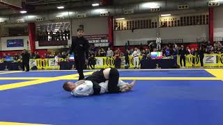 2020 IBJJF Kansas City Open Nick Taylor Blue Belt Medium Heavy Masters 2 Gi Division First Match