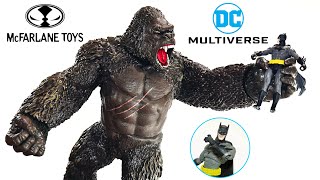 McFarlane Toys DC Multiverse Batman Vs Kong 2 Pack Review