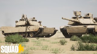 T-72 vs M1 ABRAMS! Chaotic Tank Battle Between Russians & Americans | Eye in the Sky Squad Gameplay