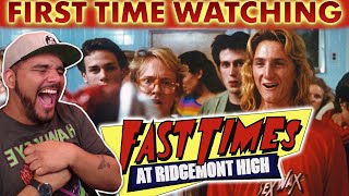 *TEENAGE NOSTALGIA!* Fast Times At Ridgemont High (1982) FIRST TIME WATCHING MOVIE REACTION
