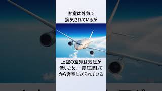 「飛行機」の雑学 #shorts #雑学 #豆知識 #トリビア