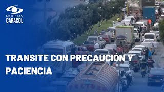 ¿Por qué se ocasionaron trancones de hasta 12 horas en la vía Bogotá-Girardot?