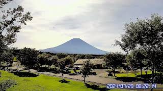 【HD画質】富士山ライブカメラ 2024.7.29-1朝霧高原 より(mt.fuji  live  camera)　＃富士山　＃ライブカメラ　＃朝霧高原