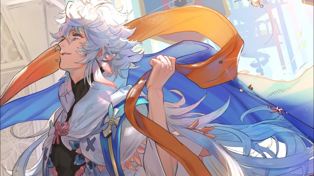 イラストメイキング 第五人格の画家くんを描く