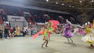 Akwesasne Powwow 2024- Violet Sutherland Fancy Special song 4