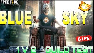 1 V 2 GUILD TEST IN KANNADA FREE FIRE LIVE IN KANNADA  #freefirelive #freefirelivekannada