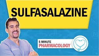 Pharmacology - Sulfasalazine nursing RN PN NCLEX