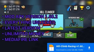 Hill Climb Racing Mod Apk 2024 Latest Version 1.60.2🔥| Everything Unlocked, Unlimited Money, etc...🔥