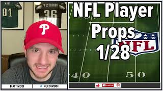 Sunday's Best NFL Player Prop Picks for NFL Championship Round [01/28/2024]