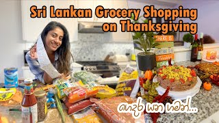 Where To Buy Sri Lankan Grocery In Toronto | Sri Lankan Grocery Haul | Thanksgiving | Canada Vlogs