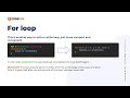 Java For loop | CodeGym University Course
