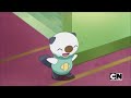 Oshawott walking in good mood (continuously for 5 minutes)