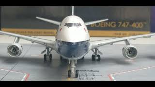 Gemini 200 Vintage British Airways B747-400(Heritage Retro BOAC Livery Scheme)Review(FHD)