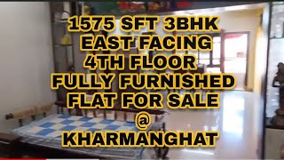 1575 sft 3bhk || east face flat for sale || @kharmanghat || call 📞 6304908968