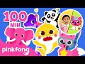 100 Menit Lagu Populer Anak Indonesia 2022 | Mix Dinosaurus Binatang Baby Shark | Pinkfong Indonesia