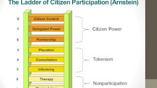 Citizen Participation and Public Policy