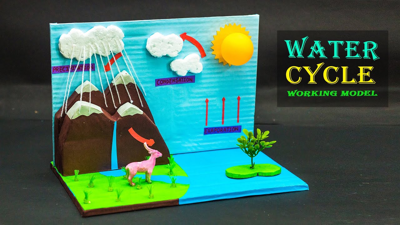 Water Cycle School Project - YouTube