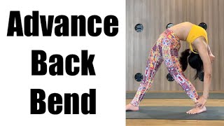 Advance back bend yoga practice with Master Ajay part-1