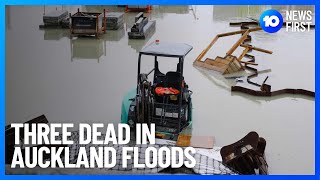 Three Dead In Auckland Floods | 10 News First