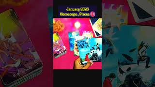 Pisces, January 2025 Horoscope। #tarot #horoscope #pisces #2025 #shorts #short #111 #222 #999