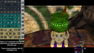 Majora's Mask 2v1 Randomizer race vs @NinanininVT  and @BatAtVideoGames -  February 24th 2024