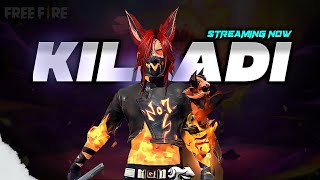 CJ KILLADI IS BACK😌💕FREE FIRE LIVE MALAYALAM🔥#hindi#freefirelive