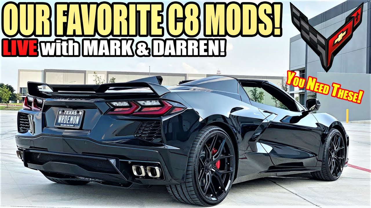 Top 5 FAVORITE C8 Corvette MODS. You NEED These! - YouTube