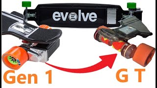 Подробный обзор кастомизации на двухмоторную конфигурацию электроскейта Evolve первых поколений.