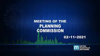 02/11/21 Planning Commission