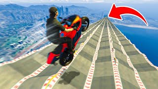 GTA V Online: CORRIDA VAI E VOLTA com 6x RAMPAS ONDULADAS!!!