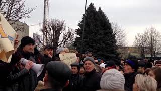 Митинг 2 марта Дружковка и возгласы Слава Беркут