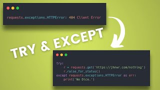 How To Handle Errors & Exceptions with Requests and Python