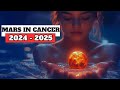 Mars in Cancer 2024-2025