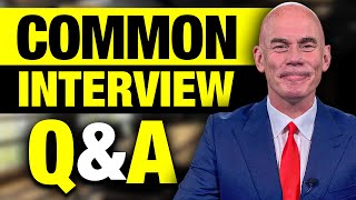 TOP 10 COMMON Interview Questions & ANSWERS!