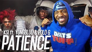 KSI – Patience (feat. YUNGBLUD & Polo G) (REACTION!!!)