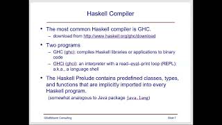 Overview of Haskell