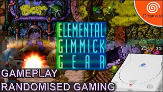 EGG Elemental Gimmick Gear - Sega Dreamcast - Intro \u0026 first dungeon gameplay with boss [1080p 60fps]