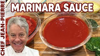 Marinara Sauce the Easy Way | Chef Jean-Pierre