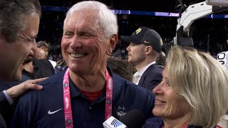 The Hurley parents on how proud they are of son and UConn Head Coach Dan Hurley