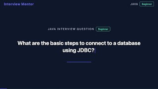 JDBC Database Connection: 4 Essential Steps Explained