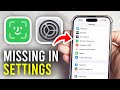 How To Fix Face ID & Passcode Option Missing In Settings On iPhone - Full Guide