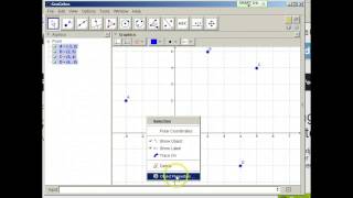 Quadrilateral Points in Geogebra
