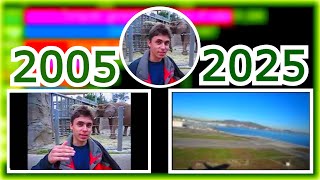 Jawed's *Me At The Zoo* Most Viewed Videos On YouTube: (2005 - 2025)