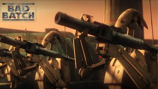 Battle Droids defend Desix against the Empire | Star Wars: The Bad Batch Season