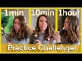 Beginner Recorder Player Tries 1min, 10min, 1hour Practice Challenge!