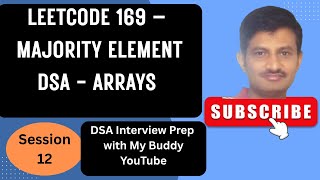 LeetCode 169 - Majority Element | Python Solution Explained | HashMap